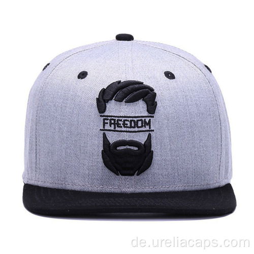 3D Stickerei-Snapback-Hut